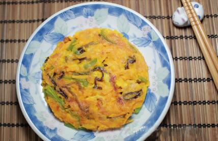 南瓜煎饼 一岁以上宝宝早餐饼推荐